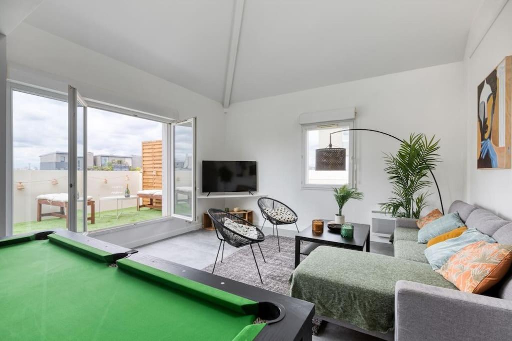 Premium Flat 6 People With Billard And Terrace Stade De France Saint-Denis  Exteriör bild