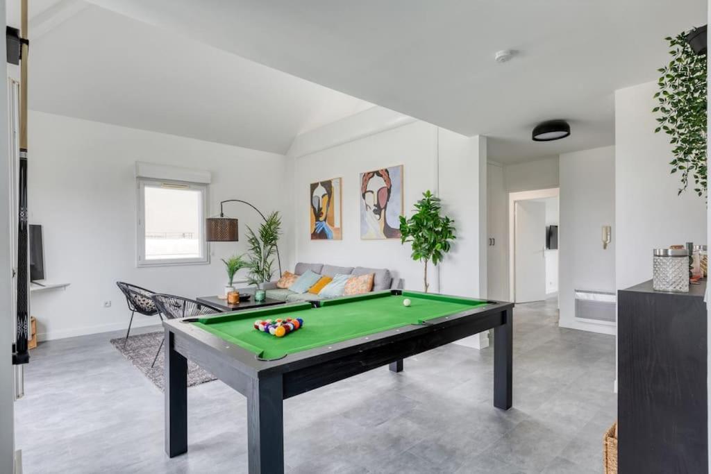 Premium Flat 6 People With Billard And Terrace Stade De France Saint-Denis  Exteriör bild